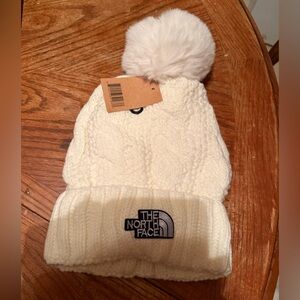 The North Face Women's Cream Knit Beanie